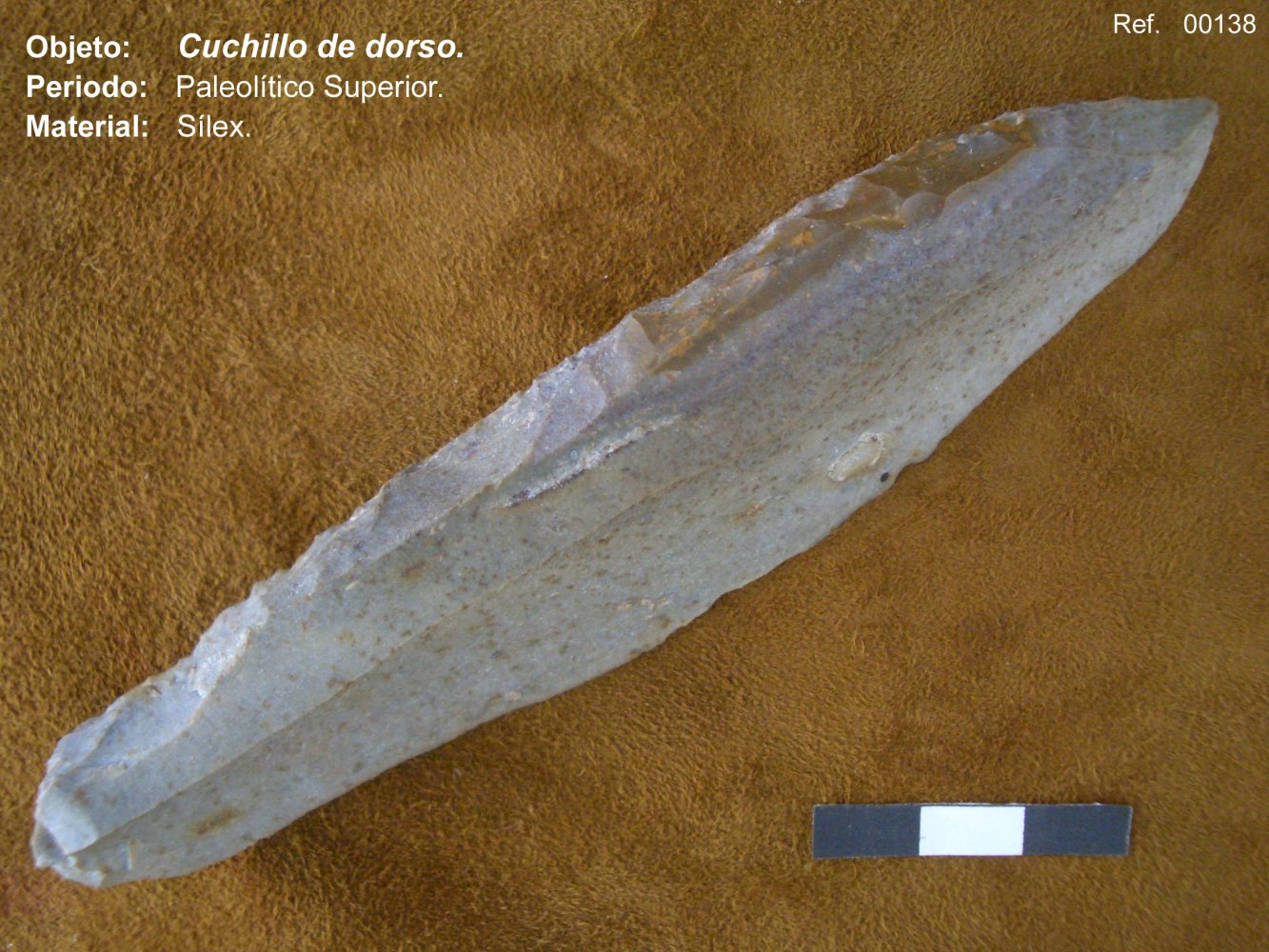 00138 Cuchillo de dorso